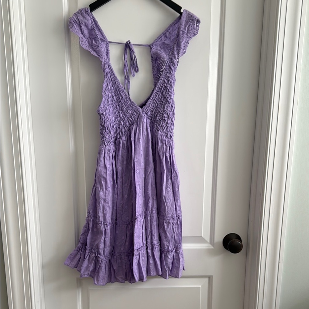 Purple Lace Dress